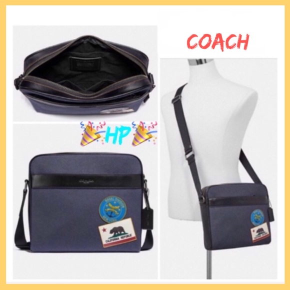 Designer COACH Patch Messenger V NWT - Picture 1 of 8